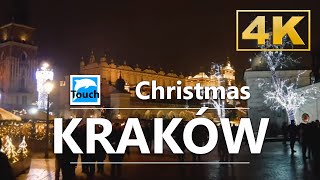 Kraków  Christmas Markets Poland ► Travel Video 4K ► Travel in Poland TouchChristmas [upl. by Odlanir296]