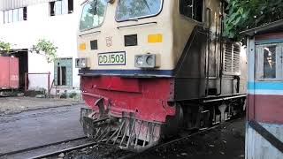 Shunting amp Maintance Yard Mandalay Station  MyanmarBurma Railways and Trains [upl. by Goldsmith]