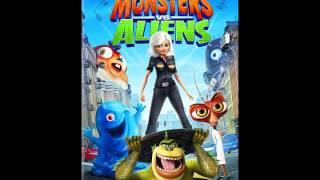 Monsters vs Aliens Soundtrack  A Giant Transformation Henry Jackman [upl. by Lyudmila691]