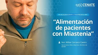 Alimentación de pacientes con Miastenia [upl. by Kluge]