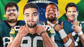 HISTÓRICO 4 TRANSMISSÕES PARA O JOGO DA NFL NO BRASIL [upl. by Enimajneb]