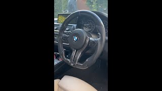 How to Upgrade Your BMW F Series 430d Steering Wheel to Carbon Flatbottom M Sport Steering Wheel [upl. by Ainolopa776]