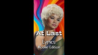 At Last by Etta James Lyrics for Mobile lyricsmobileedition AtlastLyrics AtlastEttaJamesLyrics [upl. by Adriane139]