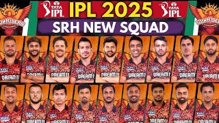 IPL 2025  New Playing 11 for Sunrisers Hyderabad Team [upl. by Allebasi]