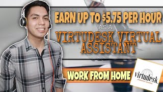 Be a Virtudesk Virtual Assistant And Earn 475575 Per Hour  Work From Home  English Sub [upl. by Eintroc908]