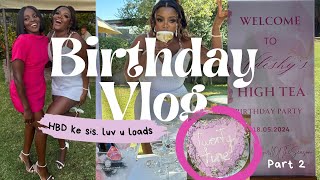 Birthday Vlog pt2 A High Tea BD Party of course I went clubbing lol  Present Unboxing [upl. by Elsie]