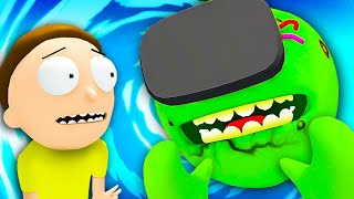 MEESEEKS HAS BECOME A ZOMBIE  Rick and Morty VR [upl. by Lemra]