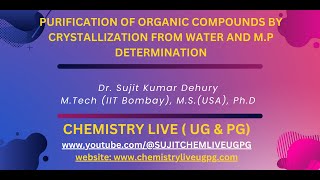 Purification of Benzoic Acid by re crystallization from water [upl. by Altheta]