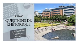 Questions de rhétorique cours 5 [upl. by Nahk]