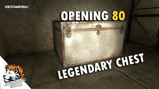 Dying Light  Opening 80 Legendary Chests  Legendary Gold Weapons [upl. by Scuram656]