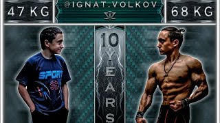 10 Year Russian Calisthenics Transformation [upl. by Mitman]