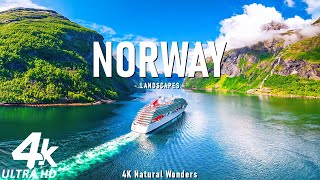 Norway 4K  Immersing in the Majestic Fjords and Breathtaking Natural Beauty of Scandinavia [upl. by Gavan206]