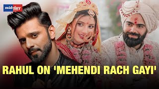 Rahul Vaidya On His Latest Song Mehendi Rach Gayi [upl. by Zamir]