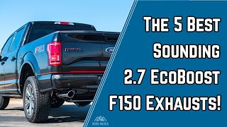 THE Best 27 EcoBoost F150 Exhaust Systems [upl. by Theron]