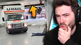 Truck Vs Garage [upl. by Anitteb]