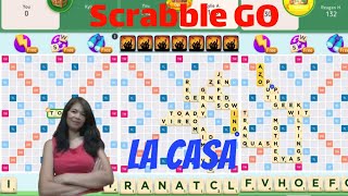 943 Lets play Scrabble GO educational board game boardgamescrabble [upl. by Tonneson579]