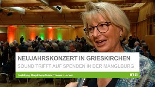 Sound trifft auf Spenden  Grieskirchner Neujahrskonzert [upl. by Ecirtnom]