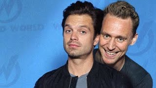 Sebastian Stan DEFINITELY ✨checked out✨ Tom Hiddleston [upl. by Llen]