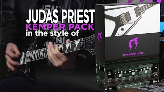 Judas Priest KEMPER AMP PROFILES PACK sounds like  LIVEPLAYROCK  profiling kemperamp guitar [upl. by Saihttam60]