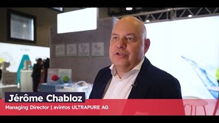 Ilmac 2024 Statement avintos ULTRAPURE AG Jérôme Chabloz  Managing Director [upl. by Wileen]