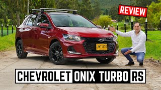 Chevrolet Onix Turbo RS 🔥 No solo es pinta deportiva 🔥 Prueba  Reseña [upl. by Egni865]