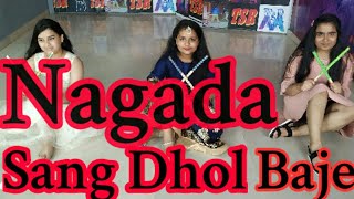 Nagada Sang Dhol Baje song golliyo ki Ramleeela movie Dandiya Dance kidsDeepika pRanveer Singh [upl. by Magavern83]