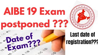 AIBE 19  Exam rescheduled 📚📝  All India Bar Examination [upl. by Isabelita631]