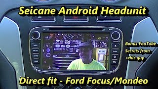 Seicane Android Headunit  Ford FocusMondeo [upl. by Aicssej]