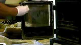 Clean stove glass for multifuel appliance [upl. by Orpah]