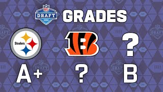 AFC North Draft Grades [upl. by Benjy]