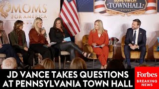 FULL TOWN HALL JD Vance Takes Questions From Moms At MomVote Town Hall In Pennsylvania [upl. by Stiegler]