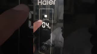 Haier Fridge Temperature Setting [upl. by Mariejeanne]