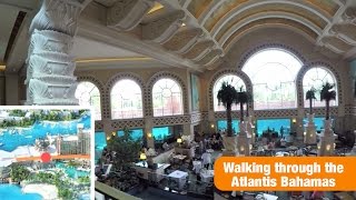 Walking through the Atlantis Bahamas Resort [upl. by Garett]