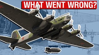 Russias Forgotten WW2 Heavy Bomber and Why It Failed  Petlyakov Pe8 [upl. by Garrek]