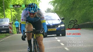 UCI Womens Cycling Elsy Jacobs stage1 Steinfort 2019 [upl. by Owiat]