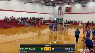 NCHS Volleyball  DuQuoin 20241001 [upl. by Nichy974]