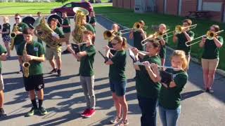 James Buchanan High School BAND Mercersburg PA [upl. by Brom2]