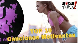 TOP 10 CANCIONES MOTIVADORAS  por PsicoVlog [upl. by Jamal]