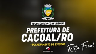 CACOALRO REVISAÇORETA FINAL  PLANEJAMENTO DE ESTUDOS [upl. by Abita]