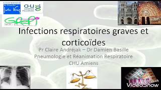 Infections respiratoires graves et corticoïdes [upl. by Mandel]