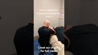 quotUnlocking Subscapularis Essential Rotator Cuff Massage Techniquesquot [upl. by Itnaihc]