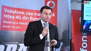 Vodafone 4G network  speeds up to 100 Mbps  Giovanni Ghiarelli CTO Vodafone Romania [upl. by Zavala412]