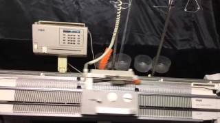 Passappfaff Knitting machine E6000 with electra 4600 motor [upl. by Pals]