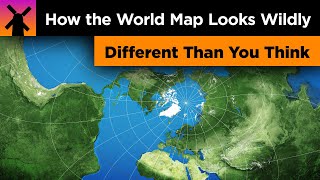 How the World Map Looks Wildly Different Than You Think [upl. by Skeie828]