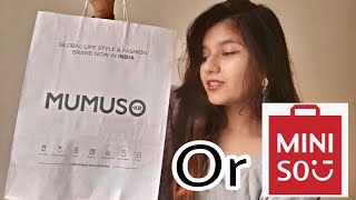 Mumuso Better Than Miniso  Vlog  Haul [upl. by Bordiuk]