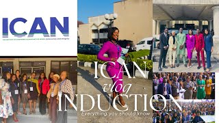 THE ICAN INDUCTION CEREMONY VLOG Aca ican icannigeria [upl. by Ragland609]