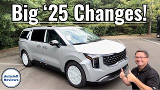 Huge 2025 Kia Carnival Changes  Hybrid Exterior Interior Multimedia [upl. by Enreval106]