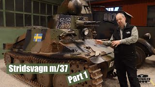 Stridsvagn m37 1  AHIV  Arsenalen Swedish Tankmuseum [upl. by Ward857]