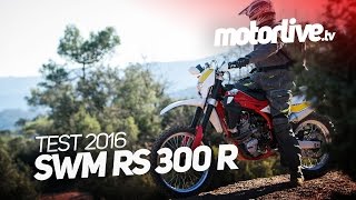 TEST EXCLUSIF  SWM RS 300R 2016 [upl. by Eduam]