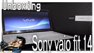 Unboxing Laptop Sony Vaio FIT 14E Nueva Adquisicion [upl. by Ilam]